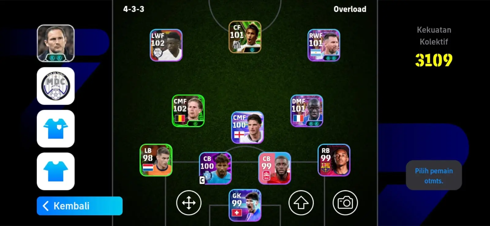 Ingin Menang dengan Counter Attack di eFootball? Coba Formasi Ini